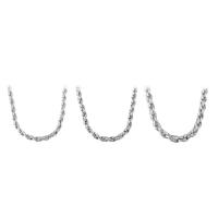 Stainless Steel Chain Necklace, platinum color plated, Unisex Approx 22 Inch 