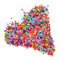 Granos de vidrio de arco iris opaco, Seedbead, Esférico, barniz de secado al horno, Bricolaje, más colores para la opción, 3mm, 1000PCs/Bolsa, Vendido por Bolsa