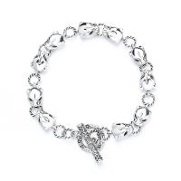 Pulseras de Plata Estelina, Plata de ley 925, para mujer, plateado, longitud:aproximado 7.08 Inch, Vendido por UD