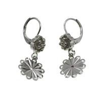 fer boucle d'oreille leverback, pour femme, plus de couleurs à choisir, 32mm, Vendu par PC