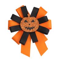 Pince à cheveux enfants, ruban de gros-grain, avec Feutre, fait à la main, Halloween Design & Fille, plus de couleurs à choisir Vendu par PC