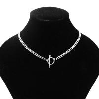 Collier de bijoux de titane, Acier titane, unisexe, argent cm, Vendu par PC