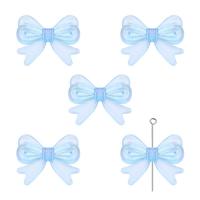 Acrylic Hair Accessories DIY Findings, Bowknot 