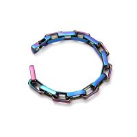 Moda pulseras de la aleación de Zinc, con metal, unisexo, más colores para la opción, 10mm, longitud:23 cm, Vendido por UD