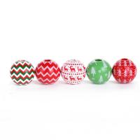 Printing Wood Beads, Schima Superba, Round, DIY 16mm 