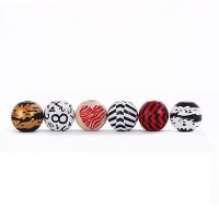 Printing Wood Beads, Schima Superba, Round, DIY 16mm 