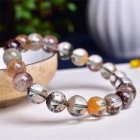 Phantom Quartz Bracelet, Unisex, mixed colors Approx 19 cm 