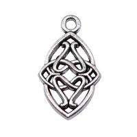 Zinc Alloy Jewelry Pendants, silver color plated, fashion jewelry, silver color 