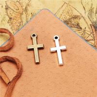 Zinc Alloy Cross Pendants, plated, DIY 