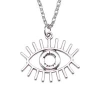 Zink-Legierung Evil Eye Anhänger, Zinklegierung, plattiert, keine, 15-40mm, verkauft von PC