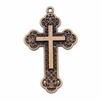 Zinc Alloy Cross Pendants, plated, fashion jewelry 