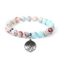 Gemstone Bracelets, Koreite, Tree, Unisex Approx 7 Inch 