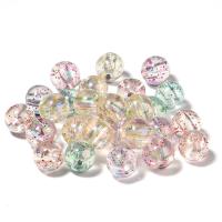 Transparent Acrylic Beads, Round, DIY, mixed colors, 10mm 