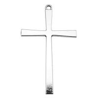 Zinc Alloy Cross Pendants, antique silver color plated, vintage & Unisex 