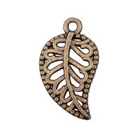 Zinc Alloy Leaf Pendants, plated, fashion jewelry 