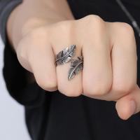 304 Edelstahl Manschette Fingerring, poliert, unisex & verschiedene Größen vorhanden, 27mm, verkauft von PC