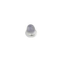 Plastic Ear Nut Component, white 