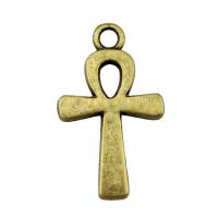 Zinc Alloy Cross Pendants, plated 