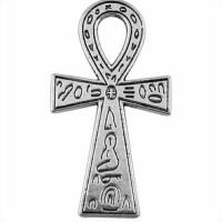 Zinc Alloy Cross Pendants, antique silver color plated, vintage & Unisex 