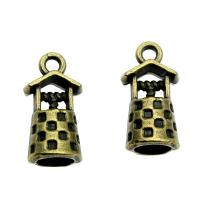 Zinc Alloy Jewelry Pendants, plated, vintage & Unisex 