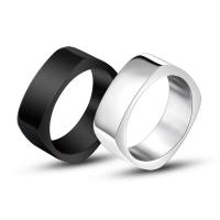 Titan Stahl Fingerring, Titanstahl, plattiert, unisex & verschiedene Größen vorhanden, keine, verkauft von PC