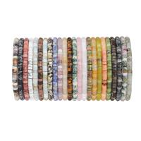 Mixed Gemstone Beads, Flat Round, DIY .96 Inch 