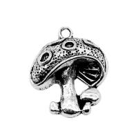 Zinc Alloy Jewelry Pendants, mushroom, plated, vintage & Unisex 