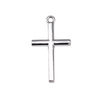 Zinc Alloy Cross Pendants, plated 