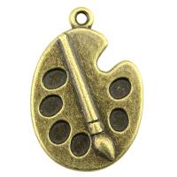 Zinc Alloy Jewelry Pendants, plated, vintage & Unisex 