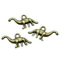 Zinc Alloy Animal Pendants, Dinosaur, plated, vintage & Unisex 