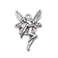 Zinc Alloy Jewelry Pendants, Angel, plated, vintage & Unisex 