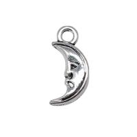 Zinc Alloy Jewelry Pendants, Moon, plated, vintage & Unisex 