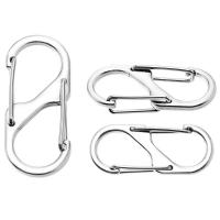 alliage de zinc Snap Hook fermoir, DIY, argent, 35mm, Vendu par PC