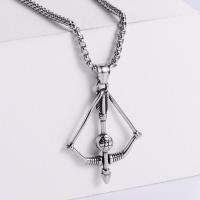 Stainless Steel Jewelry Necklace, 304 Stainless Steel, Vacuum Ion Plating, fashion jewelry & DIY & for man cm 