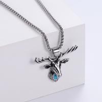 Stainless Steel Jewelry Necklace, 304 Stainless Steel, Animal, Vacuum Ion Plating, fashion jewelry & DIY & Unisex cm 