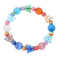 Pulseras de cristal de Murano, con Ojo de gato, Joyería & para mujer, multicolor, longitud:7 Inch, Vendido por Sarta