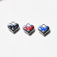 Zinc Alloy Enamel Pendants, plated, fashion jewelry & DIY 