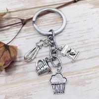 Zinc Alloy Key Clasp, Unisex, 65mm 