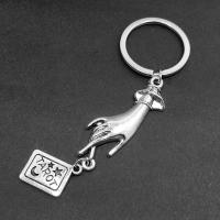 Zinc Alloy Key Clasp, Unisex 87mm 