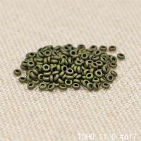 メッキガラスシードビーズ, シードビーズ, 楕円, DIY, 無色, 2mm, 10G/バッグ, 売り手 バッグ