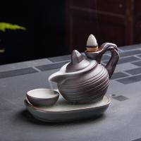 Incense Smoke Flow Backflow Holder Ceramic Incense Burner, Porcelain, handmade, for home and office & durable 