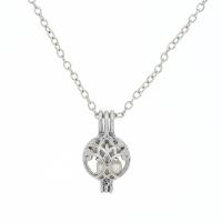 Luminated Necklace, Zinc Alloy, with Night-Light Stone, cross chain & for woman cm 