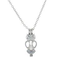 Luminated Necklace, Zinc Alloy, with Night-Light Stone, cross chain & for woman m 