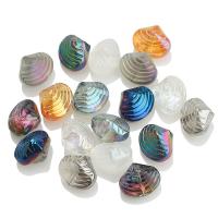 Plattierte Lampwork Perlen, Schale, Modeschmuck & DIY, keine, 12x14mm, verkauft von PC