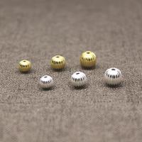 Brass Jewelry Beads, Pumpkin, plated, DIY 