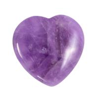 Amethyst Handarbeit Dekoration, Herz, poliert, Modeschmuck, 30x30x12mm, verkauft von PC