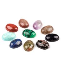 Cabujones de Gema, Piedra natural, Óvalo, pulido, Bricolaje & diferentes materiales para la opción, más colores para la opción, 18x13x6mm, Vendido por UD