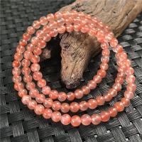 Yunnan agate rouge bracelet, poli, unisexe, rouge Environ 19 cm, Vendu par PC