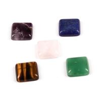 Cabujones de Gema, Piedra natural, Rombo, pulido, Bricolaje & diferentes materiales para la opción, más colores para la opción, 18x18x6mm, Vendido por UD