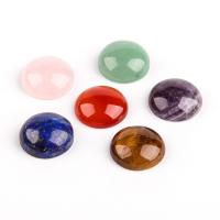 Cabujones de Gema, Piedra natural, Esférico, pulido, Bricolaje & diferentes materiales para la opción, más colores para la opción, 16x7mm, Vendido por UD